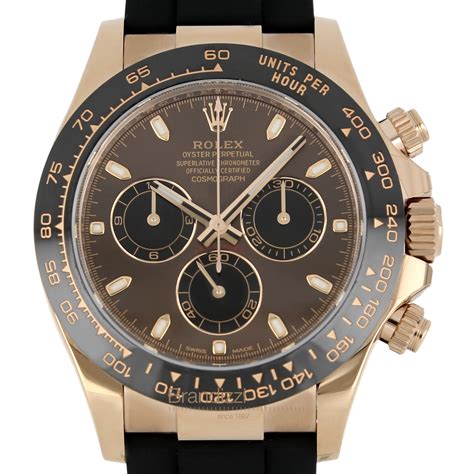 rolex chocolate prezzo daytona|rolex day date chocolate dial.